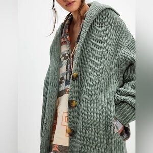 Free People Swim to Deep Cardi